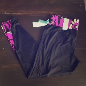Black Exercise pants size 14/16